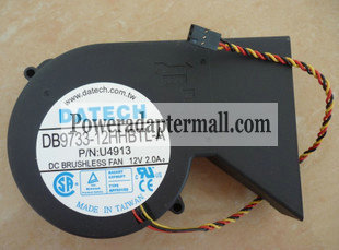 DB9733-12HHBTL-A Dell OptiPlex 280 Desktop PC Cooling Fan U4913 - Click Image to Close